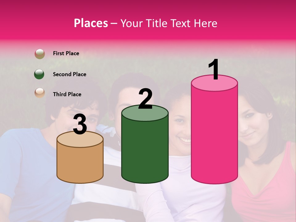 Caucasian Activity Diversity PowerPoint Template
