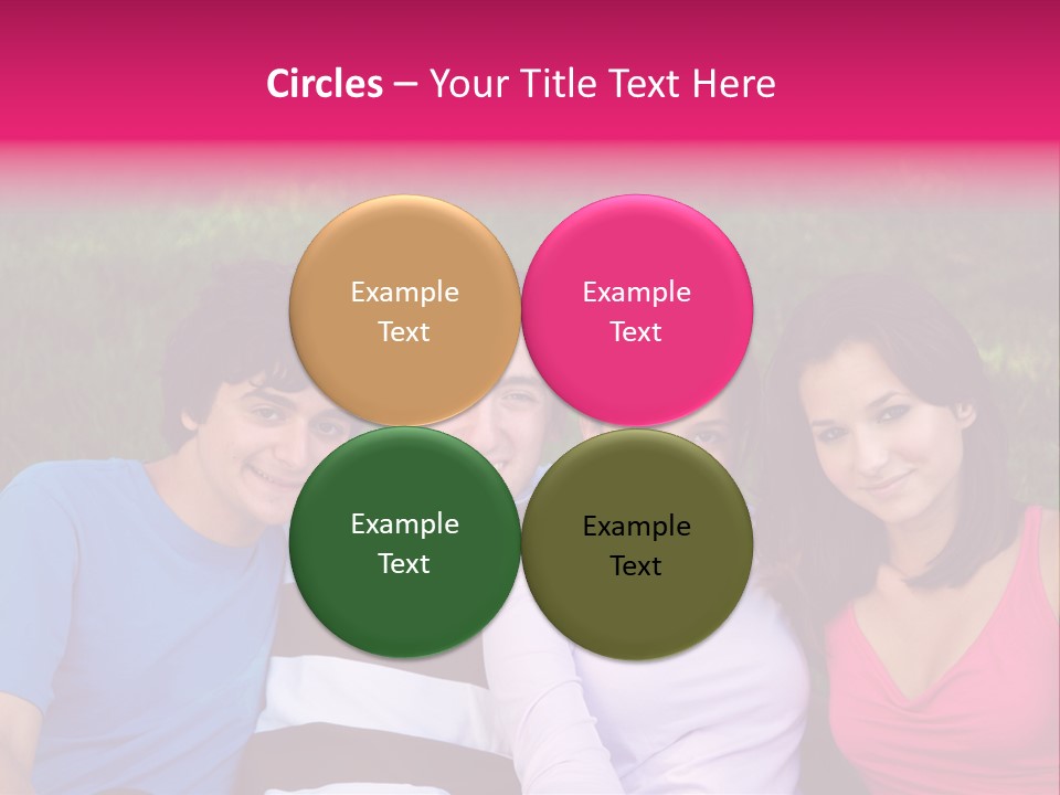 Caucasian Activity Diversity PowerPoint Template