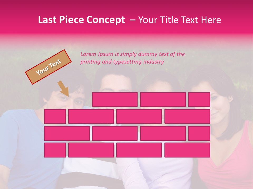 Caucasian Activity Diversity PowerPoint Template