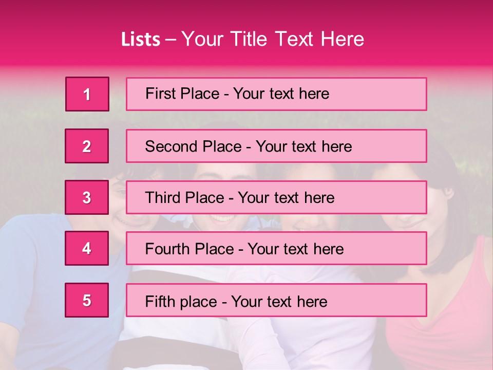 Caucasian Activity Diversity PowerPoint Template