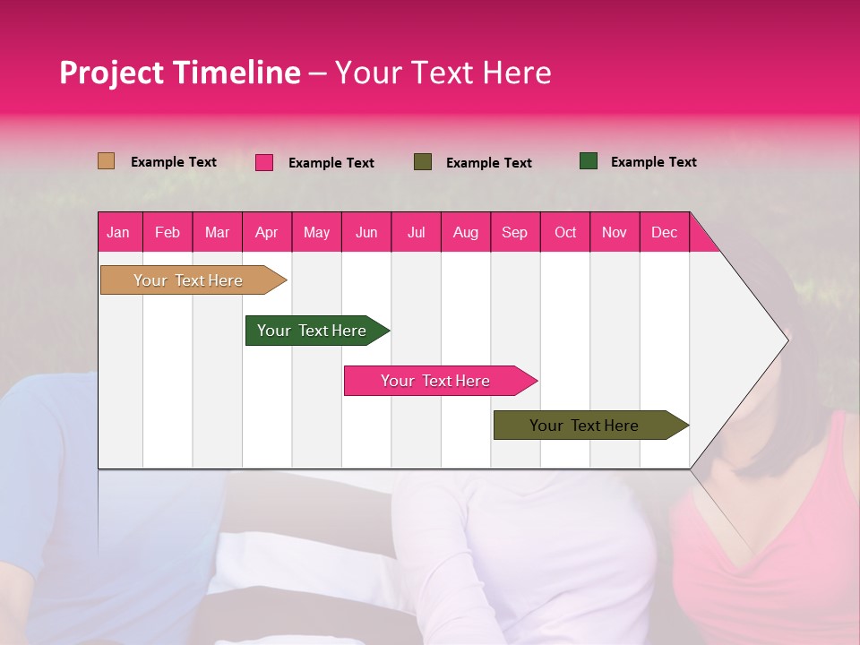 Caucasian Activity Diversity PowerPoint Template