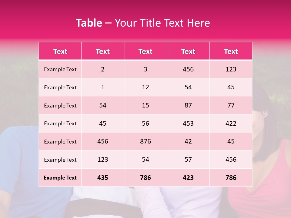 Caucasian Activity Diversity PowerPoint Template