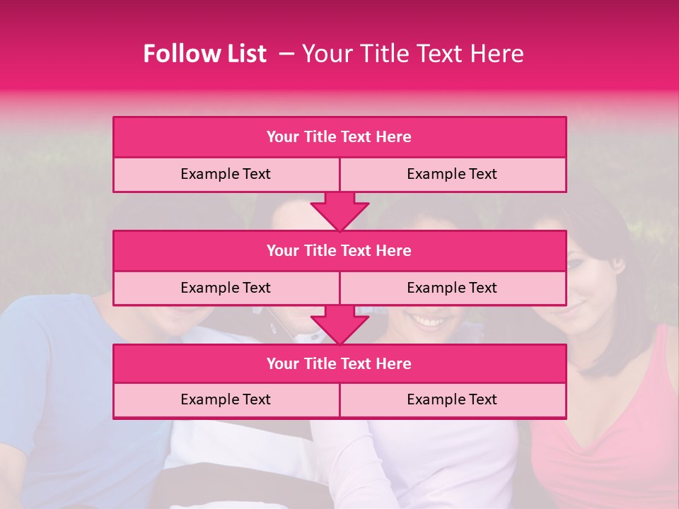 Caucasian Activity Diversity PowerPoint Template