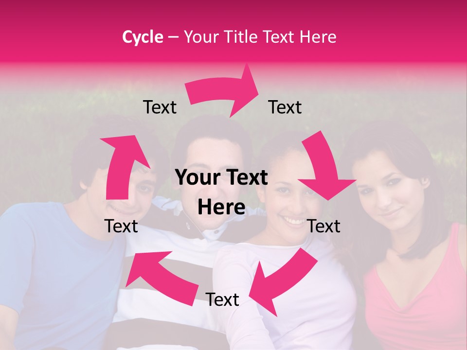 Caucasian Activity Diversity PowerPoint Template