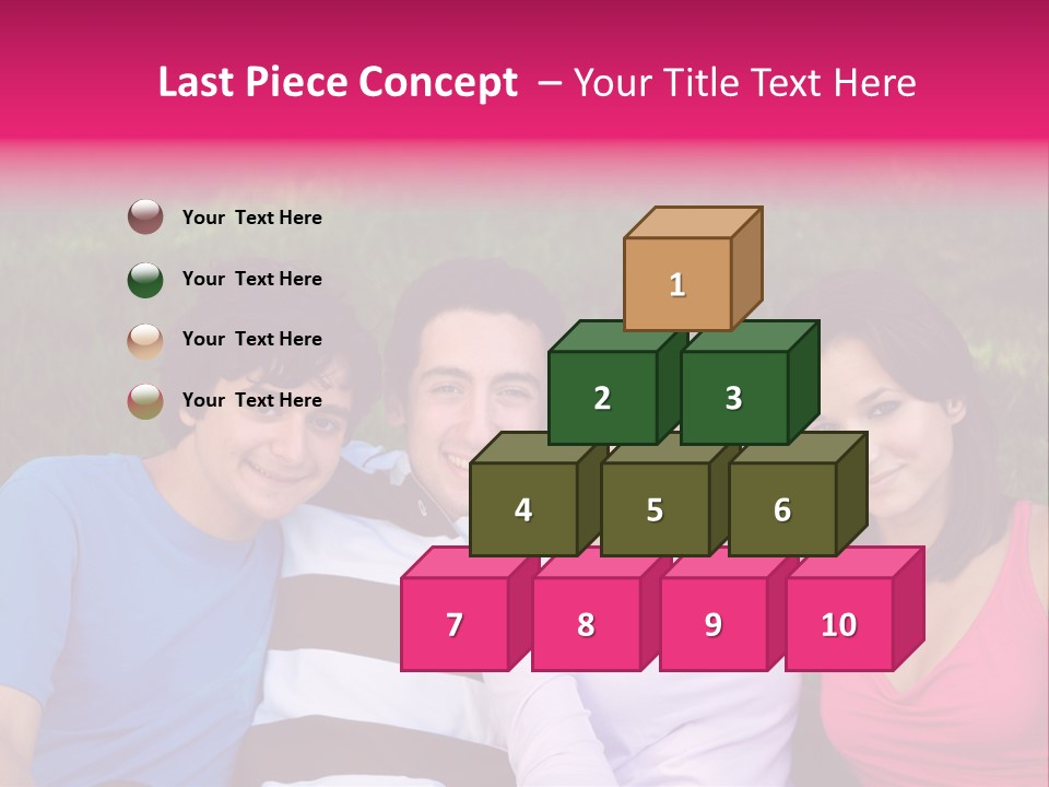 Caucasian Activity Diversity PowerPoint Template