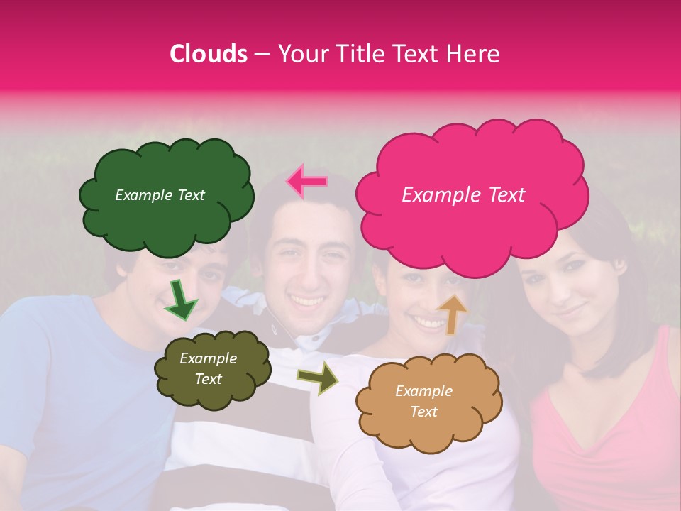 Caucasian Activity Diversity PowerPoint Template