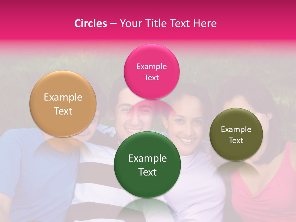 Caucasian Activity Diversity PowerPoint Template