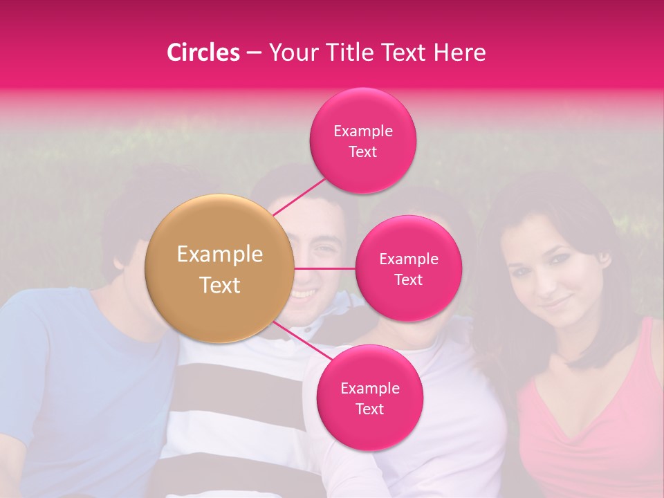 Caucasian Activity Diversity PowerPoint Template