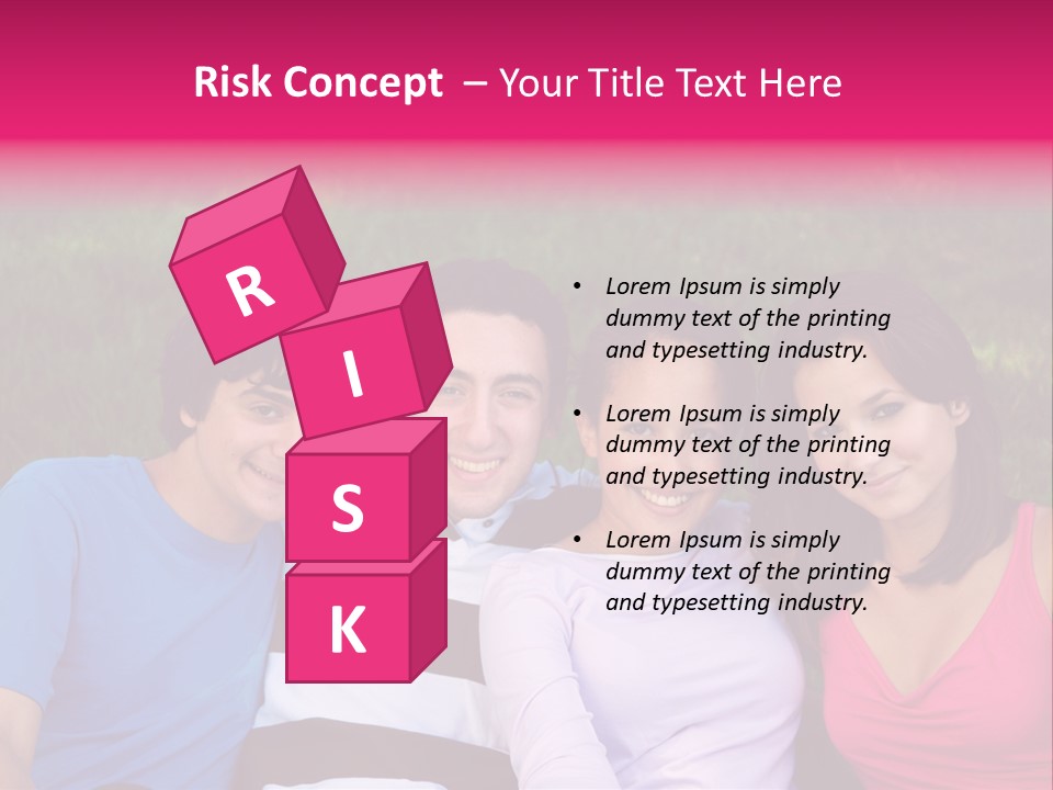 Caucasian Activity Diversity PowerPoint Template