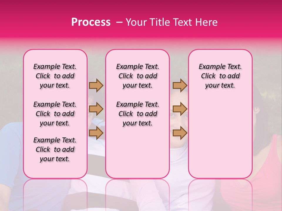 Caucasian Activity Diversity PowerPoint Template
