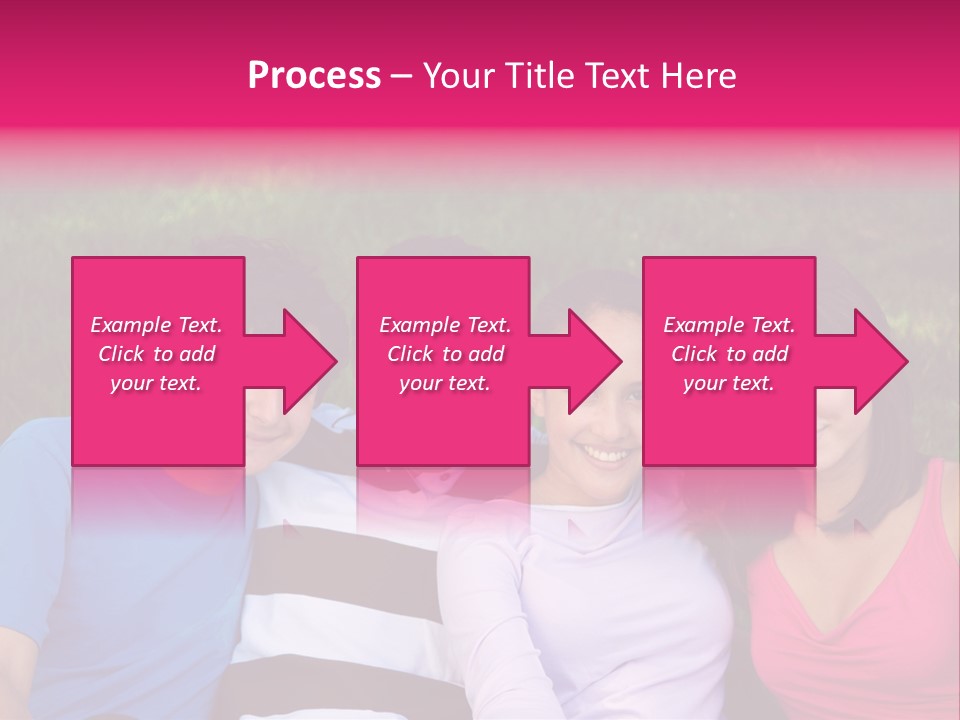 Caucasian Activity Diversity PowerPoint Template