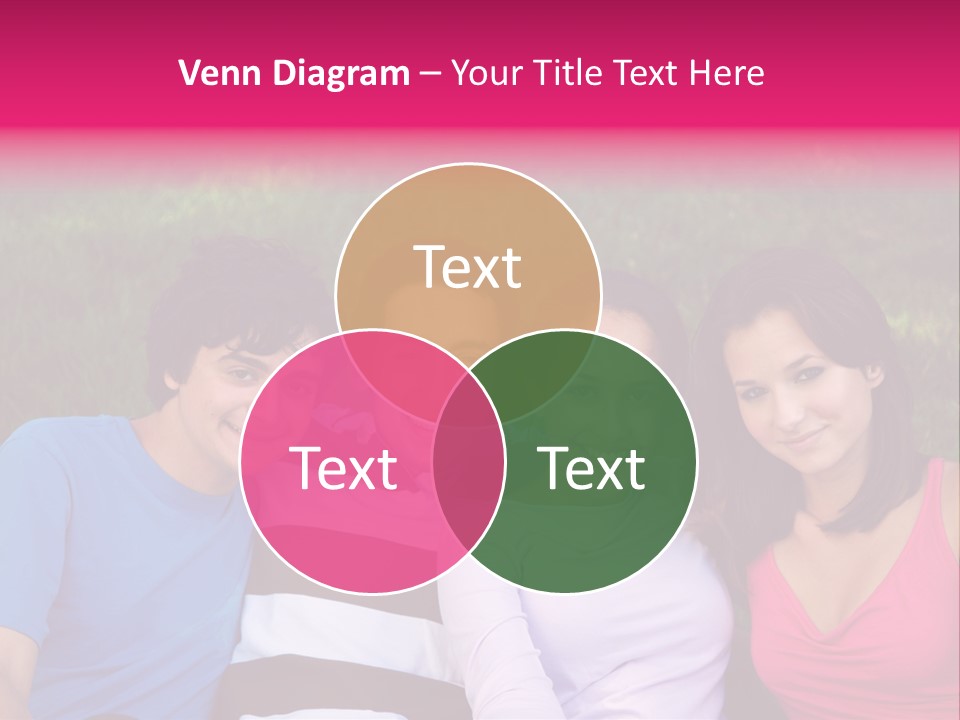 Caucasian Activity Diversity PowerPoint Template