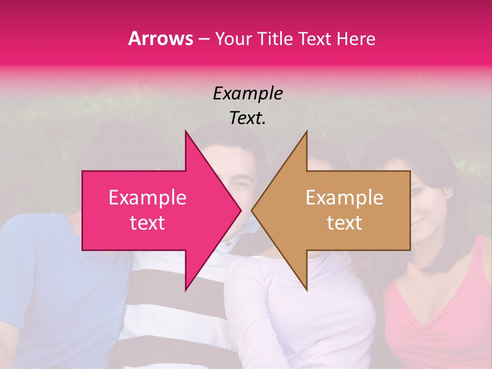 Caucasian Activity Diversity PowerPoint Template
