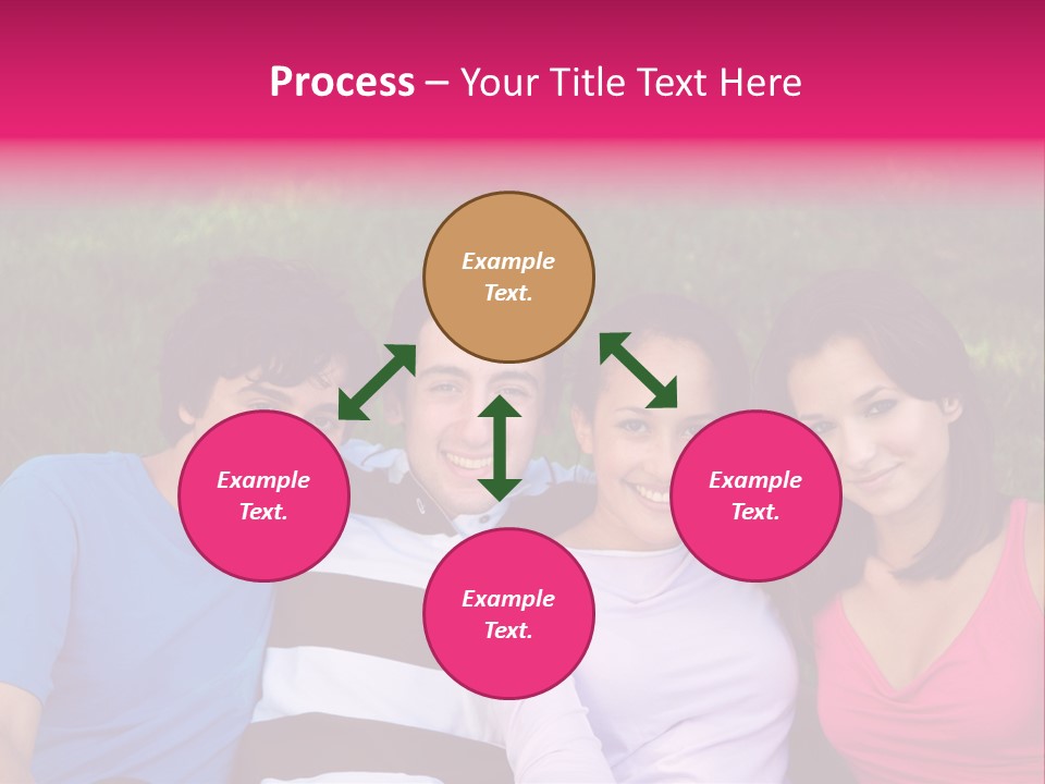 Caucasian Activity Diversity PowerPoint Template