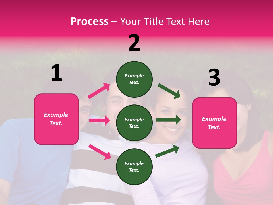 Caucasian Activity Diversity PowerPoint Template