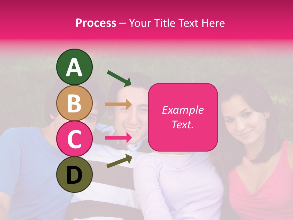 Caucasian Activity Diversity PowerPoint Template