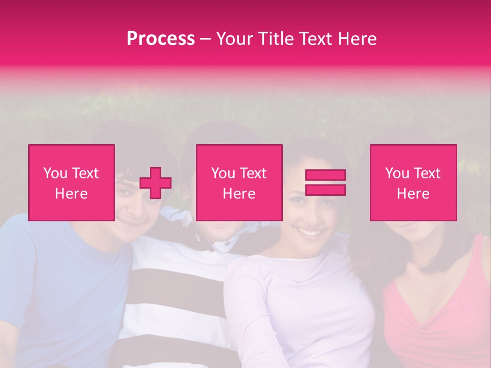 Caucasian Activity Diversity PowerPoint Template
