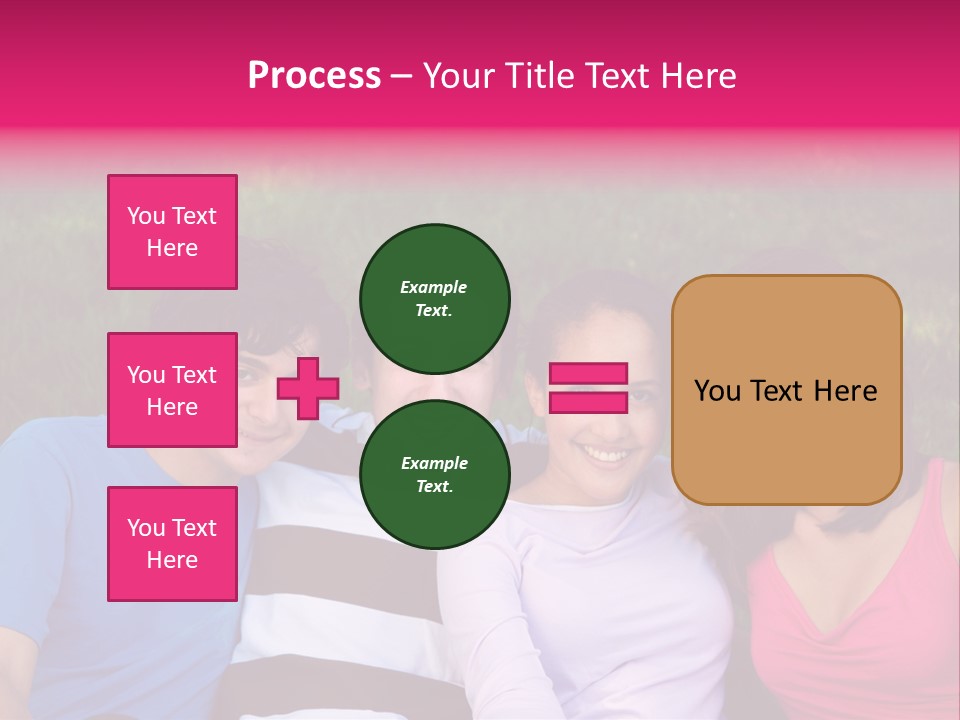 Caucasian Activity Diversity PowerPoint Template
