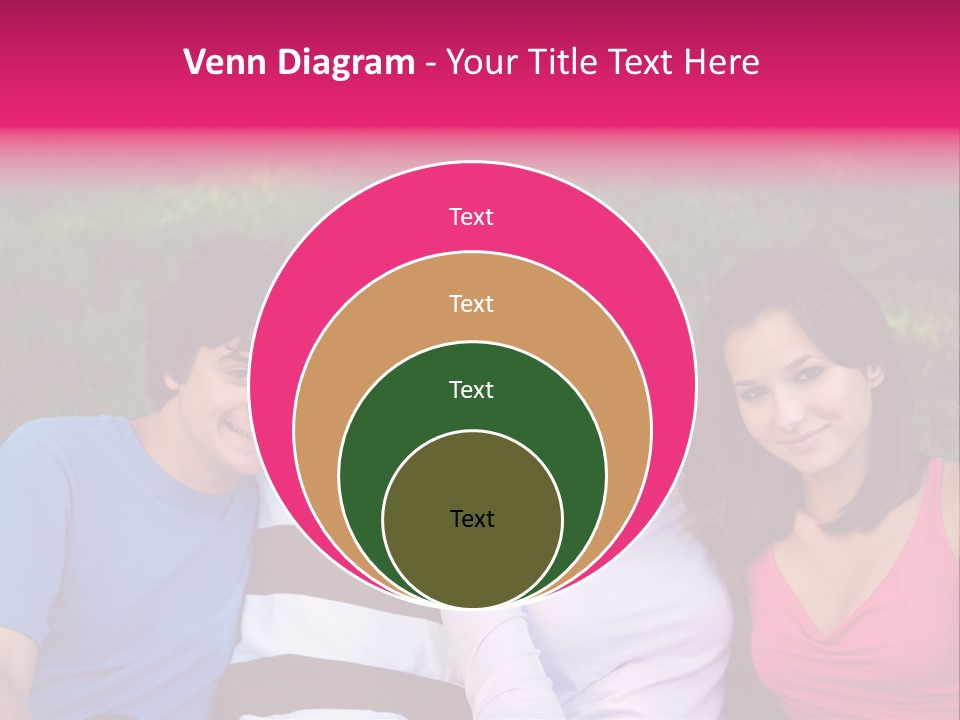 Caucasian Activity Diversity PowerPoint Template