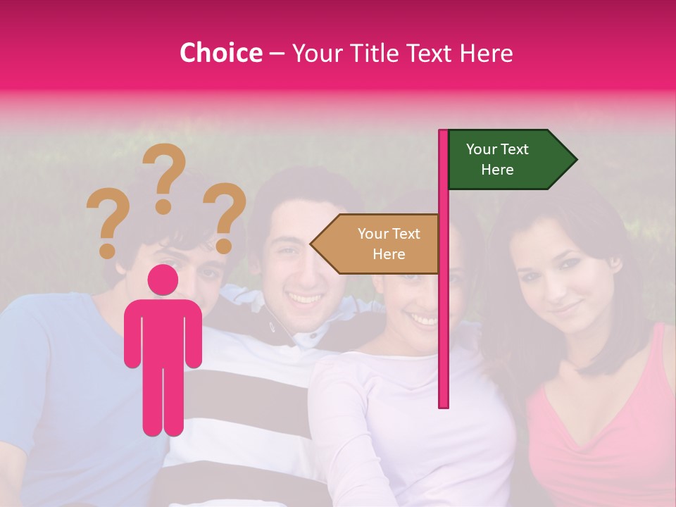 Caucasian Activity Diversity PowerPoint Template