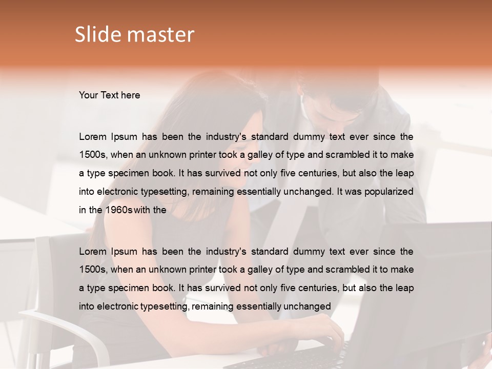 Trainee Training Business People PowerPoint Template