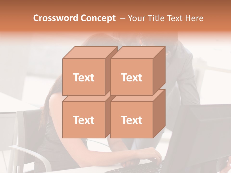 Trainee Training Business People PowerPoint Template