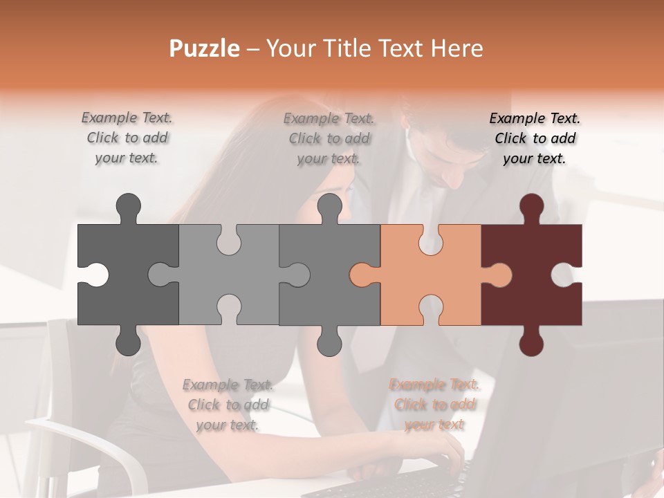 Trainee Training Business People PowerPoint Template