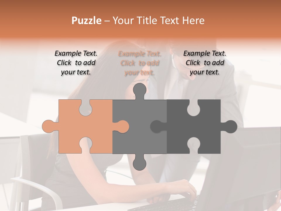 Trainee Training Business People PowerPoint Template