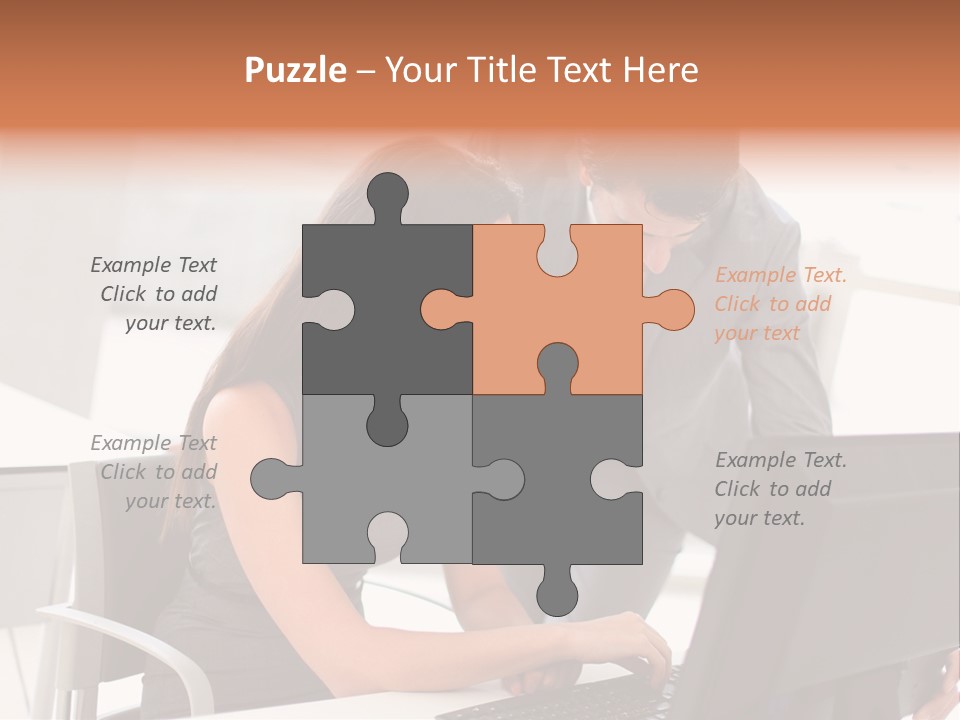 Trainee Training Business People PowerPoint Template