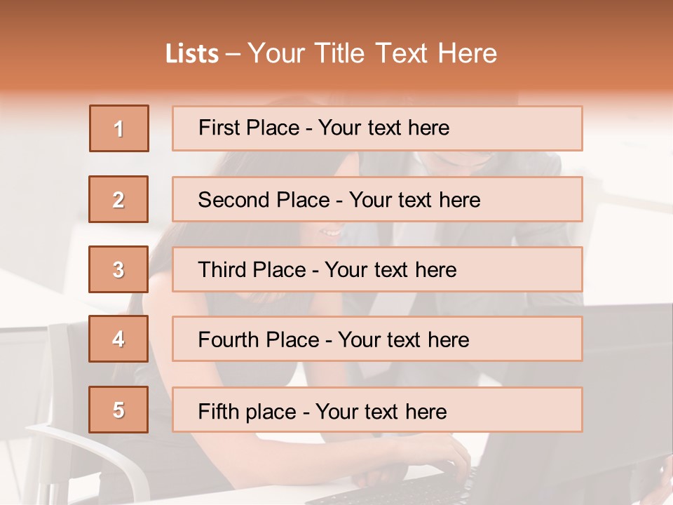 Trainee Training Business People PowerPoint Template
