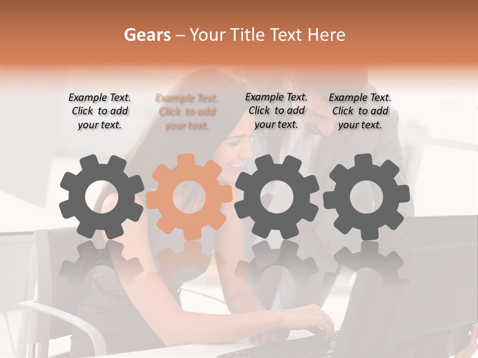 Trainee Training Business People PowerPoint Template