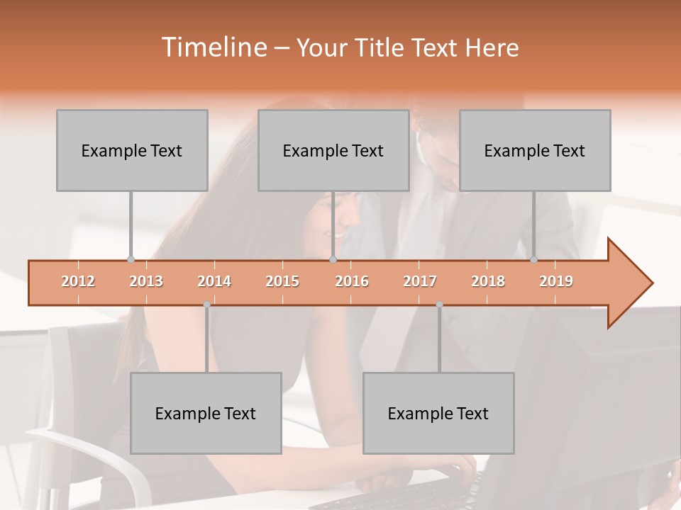 Trainee Training Business People PowerPoint Template