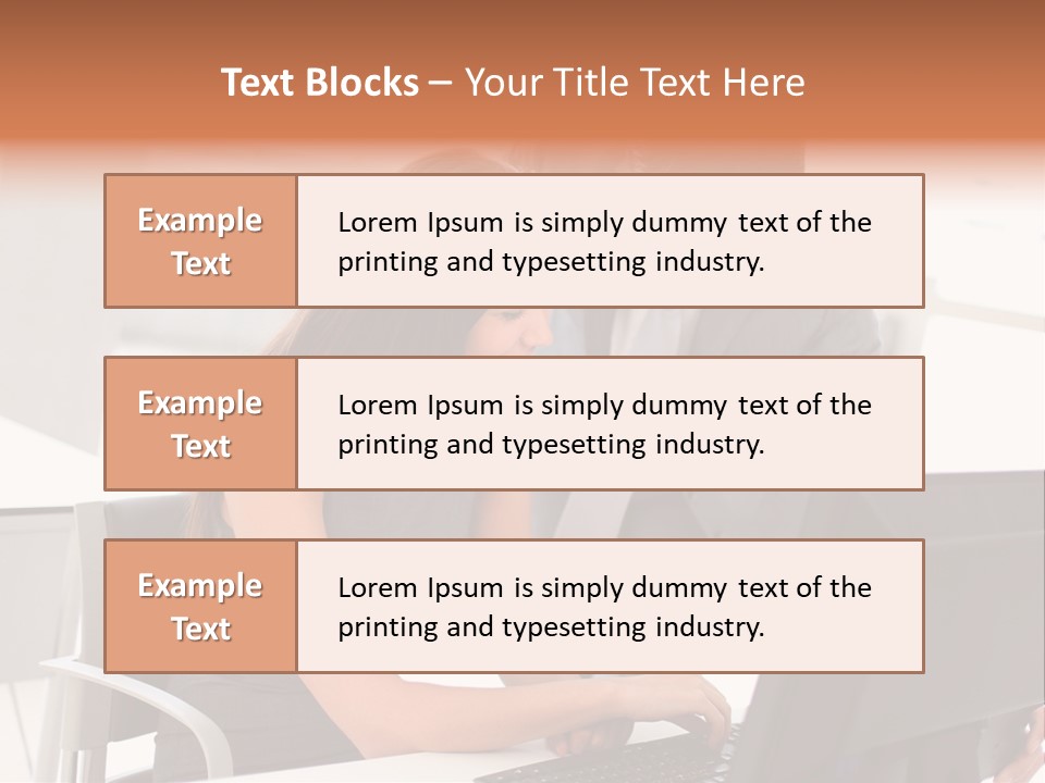 Trainee Training Business People PowerPoint Template