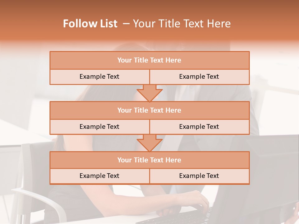 Trainee Training Business People PowerPoint Template
