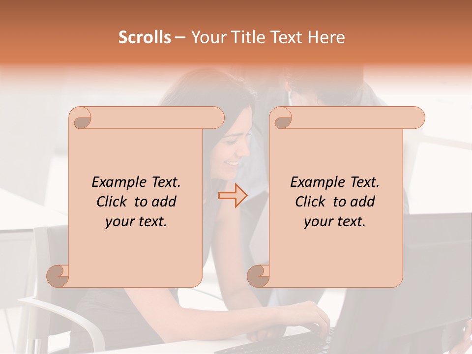Trainee Training Business People PowerPoint Template