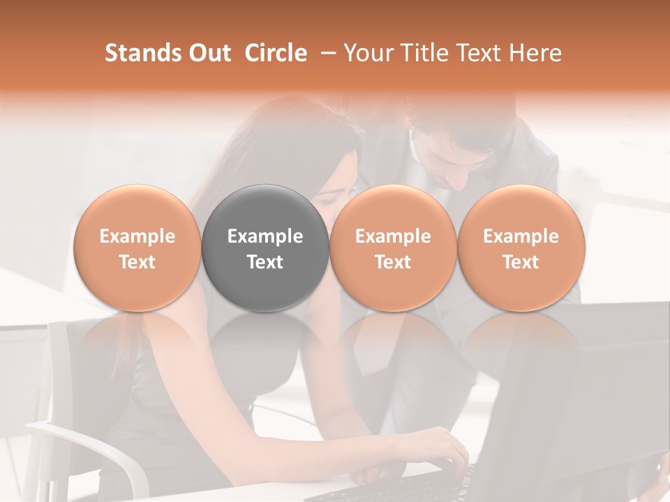 Trainee Training Business People PowerPoint Template