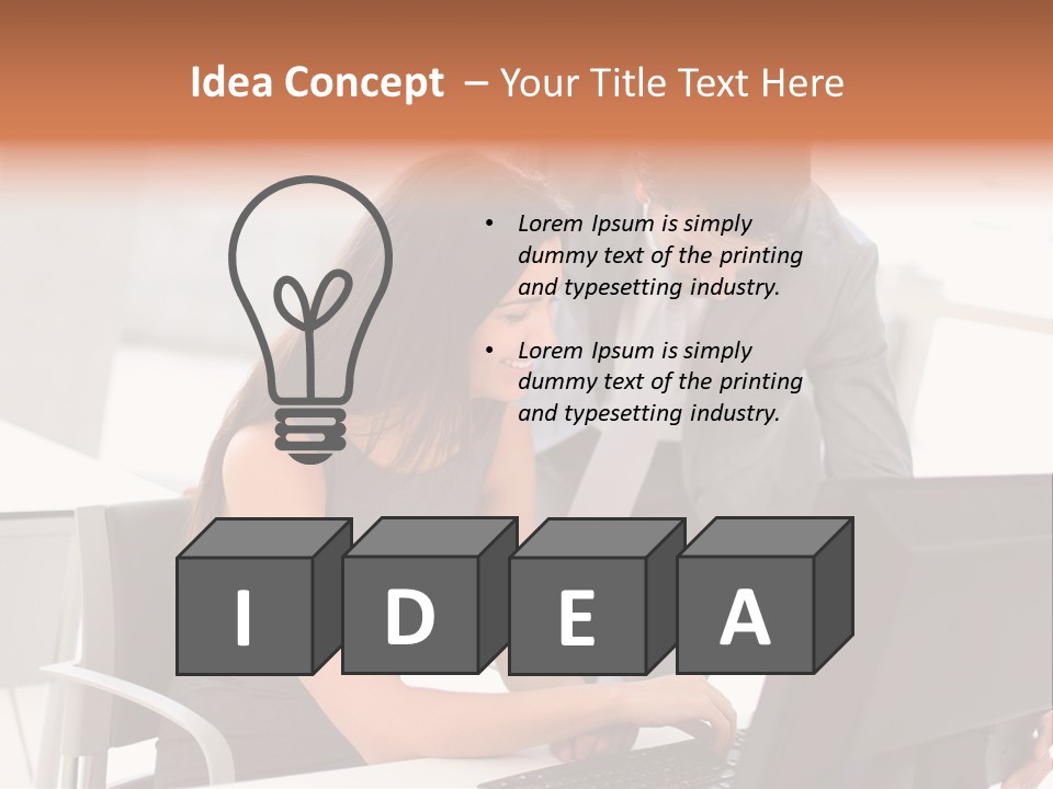 Trainee Training Business People PowerPoint Template