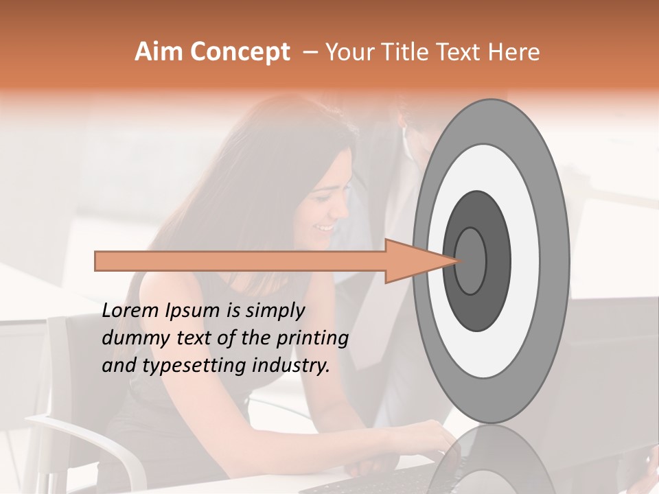 Trainee Training Business People PowerPoint Template