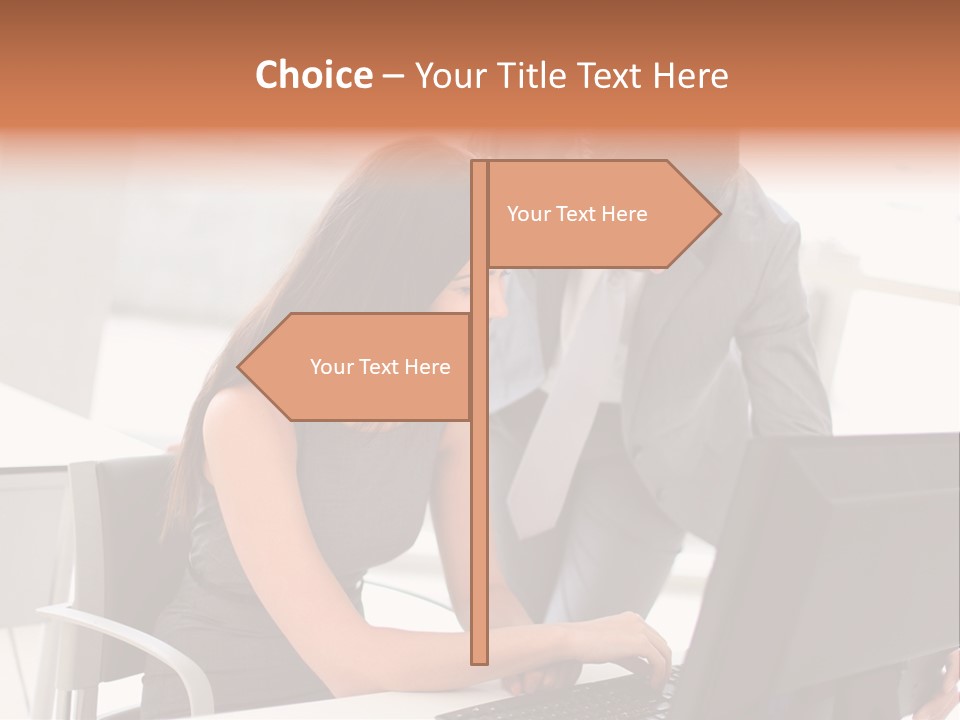 Trainee Training Business People PowerPoint Template