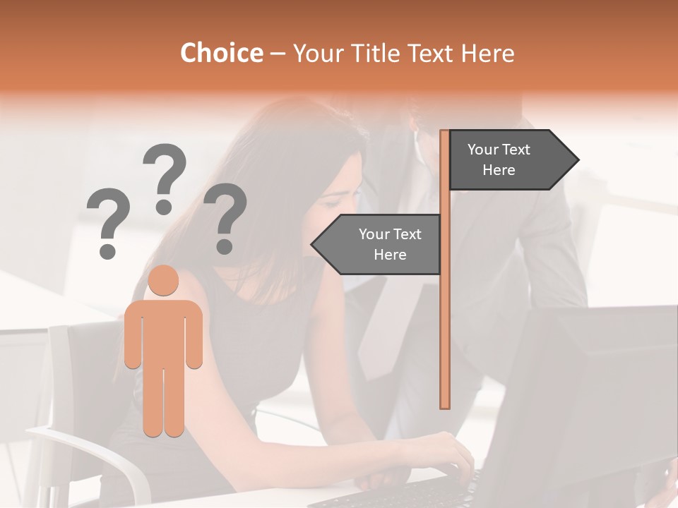 Trainee Training Business People PowerPoint Template