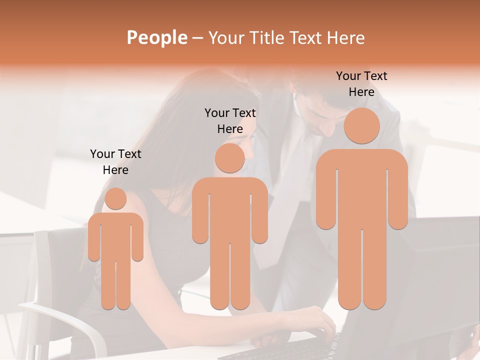 Trainee Training Business People PowerPoint Template