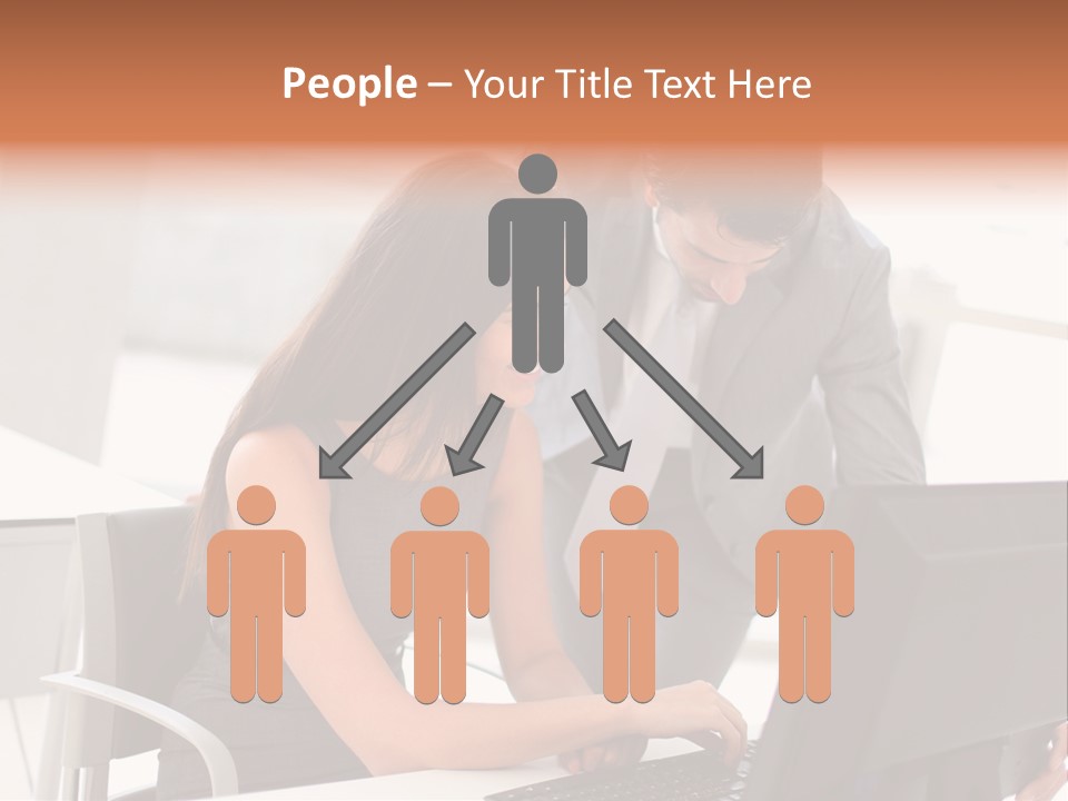 Trainee Training Business People PowerPoint Template