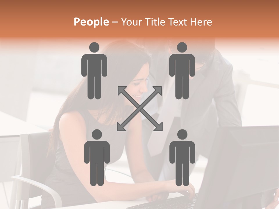 Trainee Training Business People PowerPoint Template