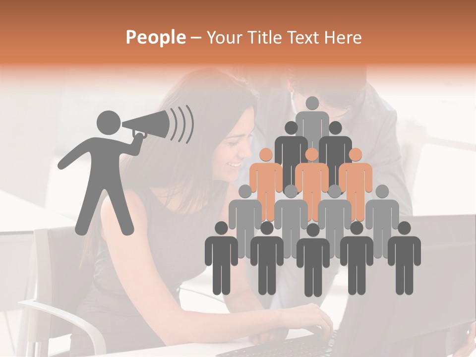 Trainee Training Business People PowerPoint Template