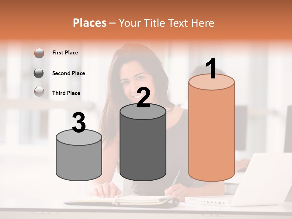 Active Cheerful Beautiful PowerPoint Template