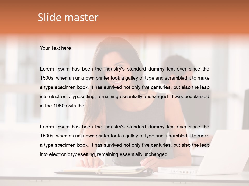 Active Cheerful Beautiful PowerPoint Template