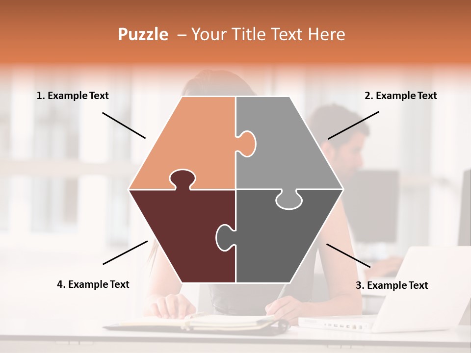 Active Cheerful Beautiful PowerPoint Template