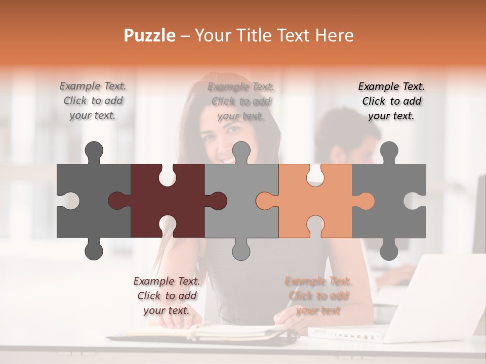 Active Cheerful Beautiful PowerPoint Template