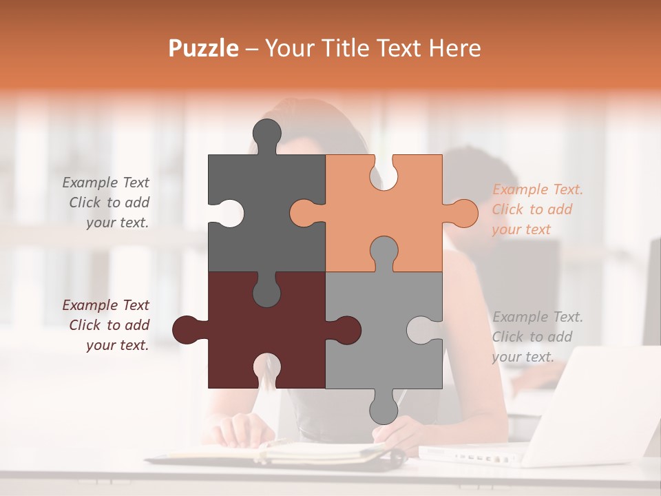 Active Cheerful Beautiful PowerPoint Template