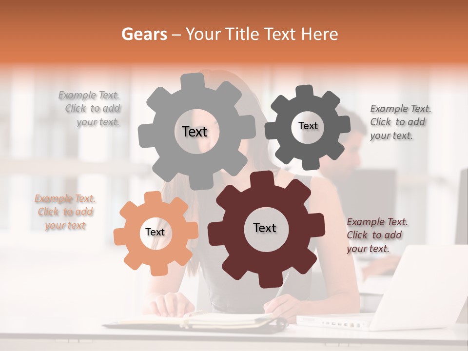 Active Cheerful Beautiful PowerPoint Template